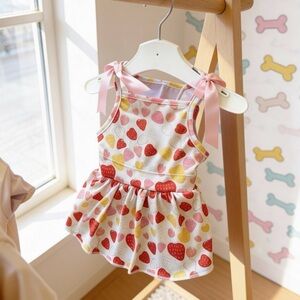 Jessica Simpson Strawberry Dog Dress